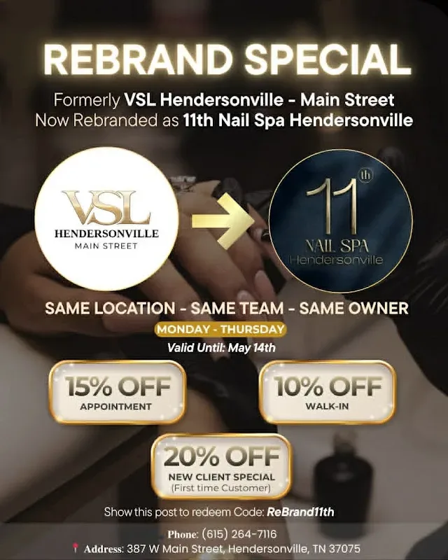 VSL Nails Hendersonville - Main Street — Nail salon in Hendersonville